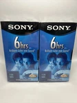 Lot Of Brand New Sony T120VRH Premium Grade Vhs Video Tapes. Fixed Price $7.19.