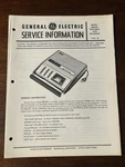 General Electric M8415C Tape Player Recorder Service Information Oem Manual. Fixed Price $24.99.