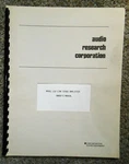 **original** Audio Research Corporation Model LS2 Amplifier Owner's Manual. Fixed Price $40.00.