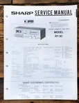 Sharp RT-30 Cassette Service Manual *original*. Fixed Price $19.97.