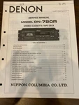 Denon DN-720R DN720R Service Manual **original**. Fixed Price $17.99.