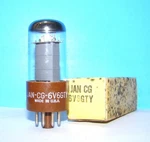 6V6GTY Jan 1966 Nos Radio Audio Amplifier Vintage Vacuum Tube Valve. Fixed Price $27.49.