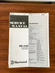 Sherwood DD-1130 Cassette Service Manual *original*. Fixed Price $19.97.
