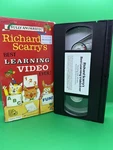 Richard Scarry's Best Learning Video Ever! Random House Home Vhs Cassette. Fixed Price $10.99.