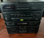 Pioneer F-Z94 Stereo Amp Graphic Eq Double Tape Cassette. Fixed Price $111.59.