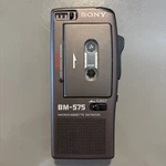 Sony BM-575 Handheld Micro Cassette Dictator Voice Recorder Mostly Works?. Fixed Price $29.99.