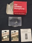 Realistic Fm Wireless Microphone 33-1076 With Vintage Radio Shake Batteries. Fixed Price $26.75.