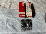 2 Rca 7868 Vacuum Tubes Amplifier Receivers Test 99% TV-7 Original Boxes 1969-70. Fixed Price $134.99.