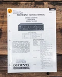 Onkyo TA-2048 Cassette Service Manual *original*. Fixed Price $19.97.