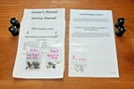 Mitsubishi DA-A10 Amplifier Rebuild Restoration Recap Upgrade Kit Capacitor. Fixed Price $165.00.