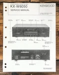 Kenwood KX-W8050 Cassette Service Manual *original*. Fixed Price $19.97.