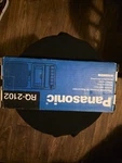 Panasonic RQ-2102 Portable Cassette Recorder Full Auto Stop One Touch Recording. Fixed Price $134.99.