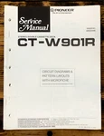 Pioneer CT-W901R Cassette Service Manual *original*. Fixed Price $19.97.
