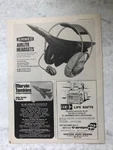 1972 Aircraft Advert Clement Clarke Airmed Airlite Headsets Concorde Equipment. Fixed Price $13.39.