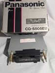 Vtg Panasonic CQ-S505EU Car Stereo Cassette Am/fm Auto Reverse Box & Hardware. Fixed Price $134.99.