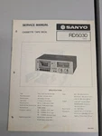 Sanyo RD5030 Cassette Tape Deck Service Manual D-5319. Fixed Price $54.95.