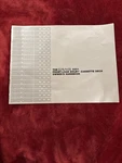 Craig 5201 Front Load Dolby Cassette Deck Owner Handbook, Schematics, Manual. Fixed Price $11.00.