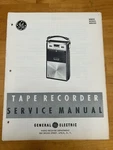 General Electric M8400D Tape Recorder Service Manual Vintage Oem. Fixed Price $24.99.