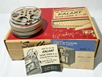 Red 1960S Kalart Model EV-8 Editor/viewer 8MM & Super Film Complete W/ 5 Reels. Fixed Price $45.00.