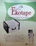 Webster Electric Ekotape Recorder Models 114 116 Brochure 1952. Fixed Price $28.21.