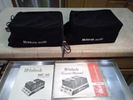 Mcintosh MC50 Power Amplifier Monoblock Pair + Manuals, Covers Vtg. Mc-. Fixed Price $3450.00.