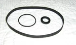 Yamaha KX-1200 Cassette Capstan & Back Tension Belts With Idler Tire. Fixed Price $15.00.
