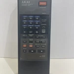 Akai RC-V33A Remote Control, Black Oem For Vcr VS-35U VS-33UM. Fixed Price $10.00.