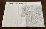 Akai HX-A201 Cassette Deck Original Service Schematic Diagram M978X. Fixed Price $14.94.