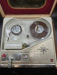 Panasonic National RQ-114 Transistor Tape Recorder With Speaker Leather Case. Fixed Price $39.99.