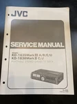 Original 1978 Jvc KD-1635MARK A/b/e/u KD-1636MARK 2 C/j Service Manual. Fixed Price $22.46.