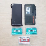 Olympus Pearlcorder L100 Micro Cassette Recorder W/maxell MC-60 Tapes Japan Vtg. Fixed Price $99.95.