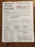 Sansui D-X219WR Cassette Original Service Repair Manual. Fixed Price $14.94.
