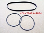 3 Fits Teac A-400 "has Side-ways Cassette Door" (lot Of Belts)!!. Fixed Price $16.45.