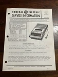 General Electric Portable Tape Recorder Model 3-5103B Service Manual Vintage. Fixed Price $9.99.