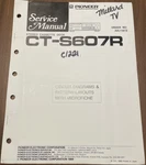 Pioneer CT-S607R Original Service Repair Manual. Fixed Price $14.94.