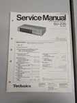 Technics SU-Z35 Stereo Integrated Amplifier Service Manual D-5613. Fixed Price $54.95.