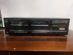 Vintage Sanyo W59 Dual Double Cassette Recorder Player Both Decks Work. Fixed Price $55.55.
