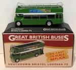 Atlas Editions 1/76 Scale Diecast 4 655 102 - Southdown Bristol Lodekka Fs. Fixed Price $13.43.