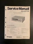 Technics RS-630TUS Hifi Cassette Deck Original Service Manual. Fixed Price $9.99.