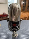 Vintage 1960S Argonne AR-57 Pill Microphone & Stand Japan Art Deco Untested. Fixed Price $225.00.