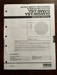 Yamaha YST-SW20 YST-MSW10 Subwoofer System Service Manual Original Oem Genuine. Fixed Price $19.99.