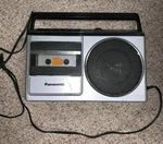 Vintage (1980) Panasonic RX-1220 Am-fm Radio Casette Player. Fixed Price $39.99.
