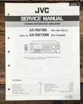 Jvc AX-R97X Amplifier Service Manual *original*. Fixed Price $24.97.