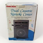 Vintage Radio Shack 32-1154 Dual-cassette Karaoke Center All Portable Read. Fixed Price $49.99.