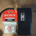 Realistic MICRO-12 Cassette Recorder/sony MC90. Fixed Price $30.00.