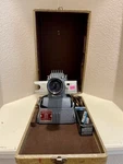 Vintage 1940 Golde 300-P-1042 Slide Projector W/ Case, & Extra New Lightbulb!. Fixed Price $30.00.