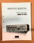 Sansui AU-2200 Amplifier Service Manual *original*. Fixed Price $24.97.