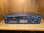 Teac R-400X Auto Reverse Stereo Cassette Deck Black Dbx Reduction System. Fixed Price $51.00.