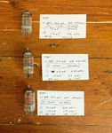 Mullard 12DW7 7247 Hammond Tubes - Amplitrex Test Results Nice Pair +. Fixed Price $105.00.