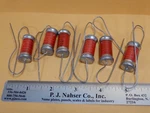 Condenser Products Glassmike .01UF 2000V Asg 103-2M Capacitors Qty 6 Nos. Fixed Price $90.00.